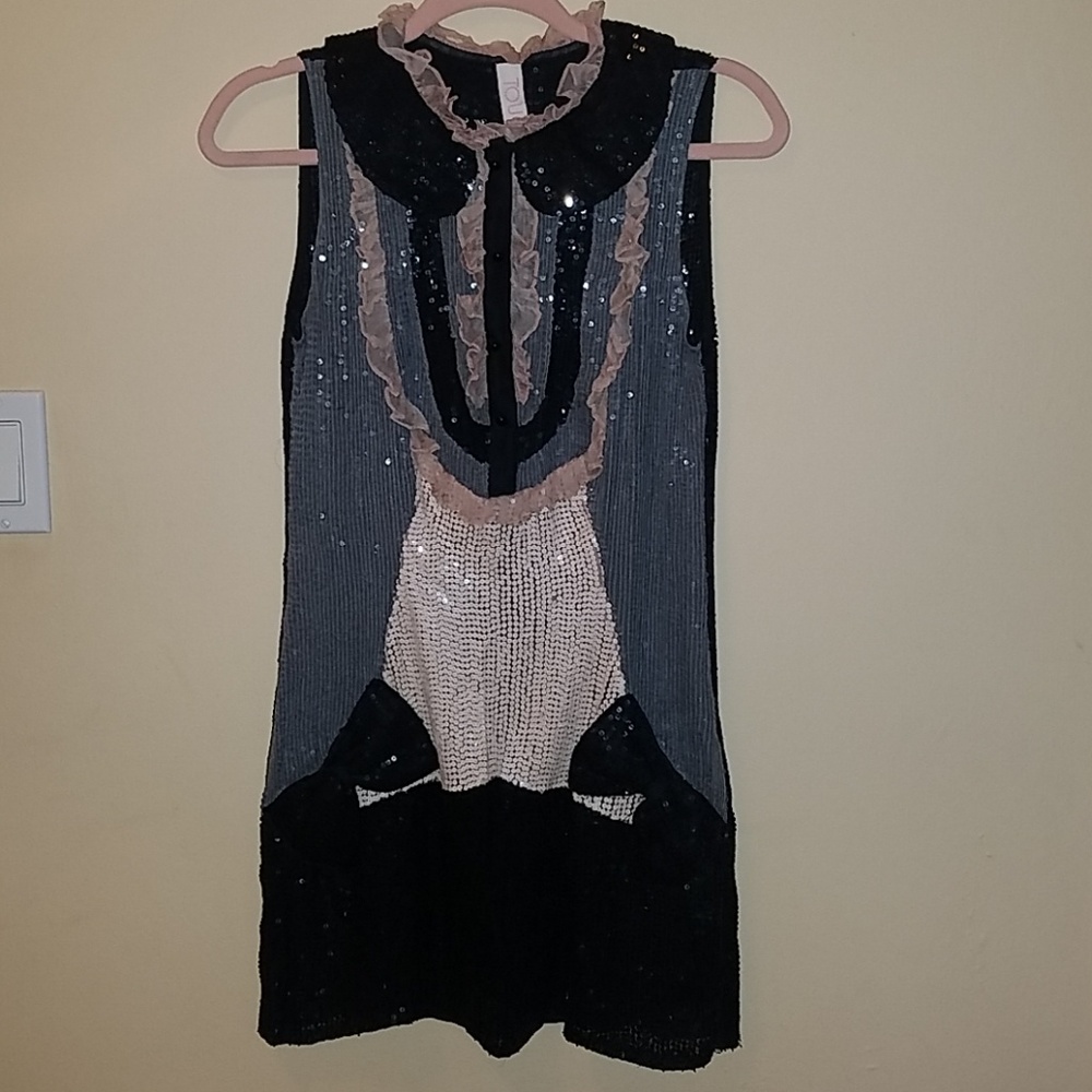 TOUCHLINE sequin dress